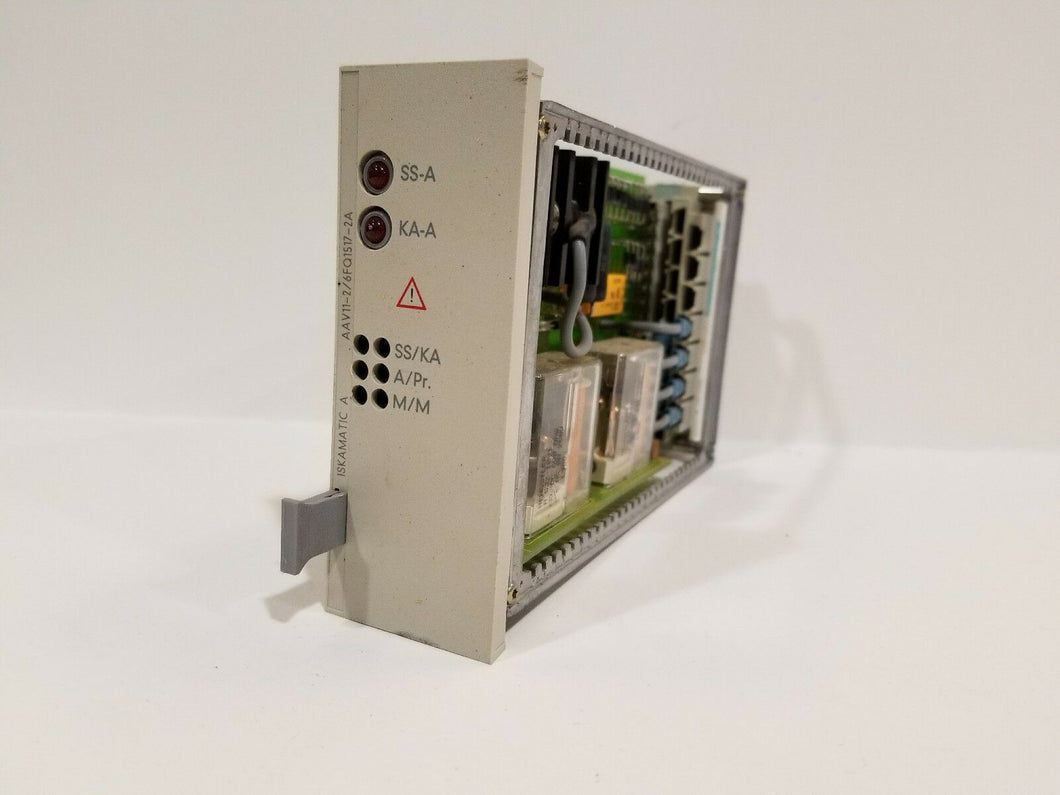 Siemens AAV11-2 Iskamatic Module 6FQ1517-2A