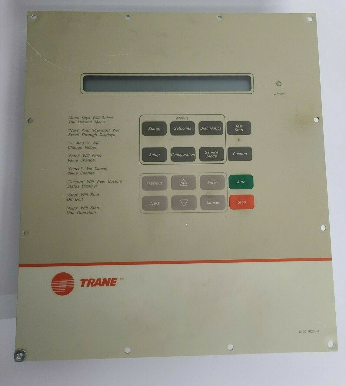 Trane Rauj Panel Trane X13650780-06 REV G Touch Panel – MKB Liquidators
