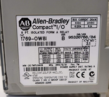 Load image into Gallery viewer, Allen-Bradley 1769-OW81 SER B 8 PT. ISOLATED FORM A RELAY
