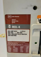 Load image into Gallery viewer, Eaton Cutler Hammer MDL-K Breaker 800 AMP 600 VAC 3 PH
