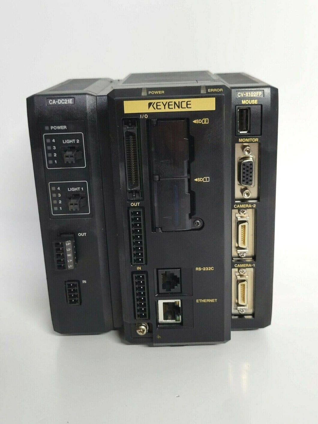Keyence CV-X102FP/CA-DC21E Visual System Controller
