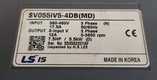 Load image into Gallery viewer, LS SV0551V5-4DB(MD), 380-480V, 17.5A 7.5HP/5.5kW Inverter
