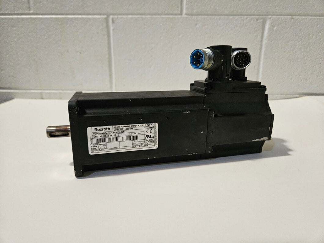 REXROTH MHD041B-144-NPO-UN R911280346 PERMANENT MAGNETIC SERVO MOTOR