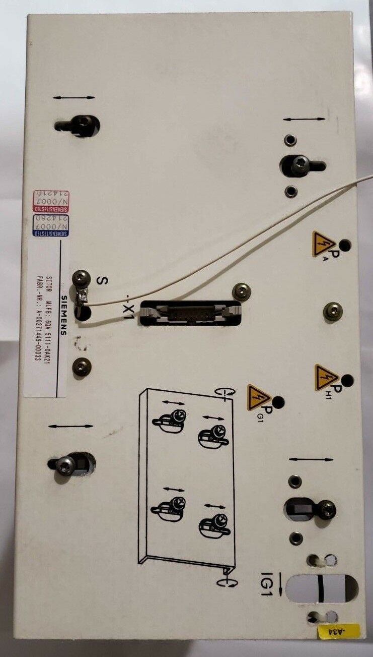 SIEMENS 6QA5111-0AK21 SITOR MODULE  Thyristor Module
