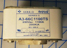 Load image into Gallery viewer, Gould Shawmut Amp-Trap Fuse A3-66C1100TS Series Q 660 V 1100 Amp 200 KA
