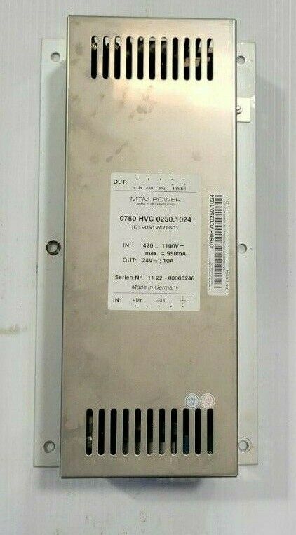 MTM POWER 0750HVC0250.1024 Power Supply