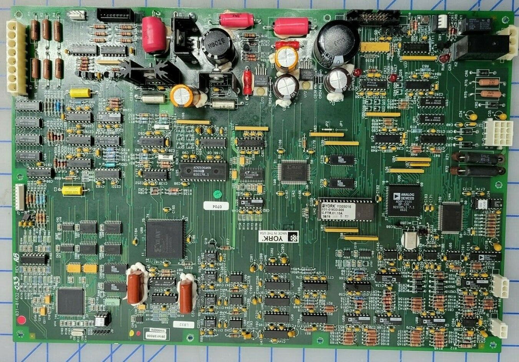 YORK 031-01632-033 REV AB VSD VFD MAIN CIRCUIT BOARD