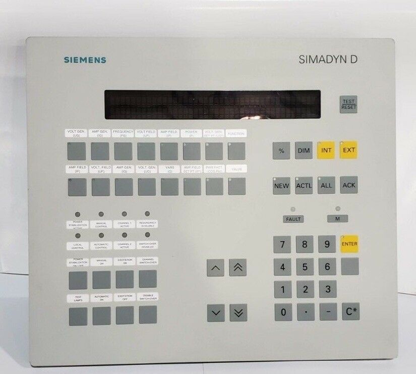 SIEMENS SIMADYN D OPERATOR PANEL OP1 6DD1670-OAFO