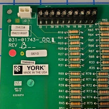 Load image into Gallery viewer, York 031-01743-001 REV B Chiller Input/Output Control Board
