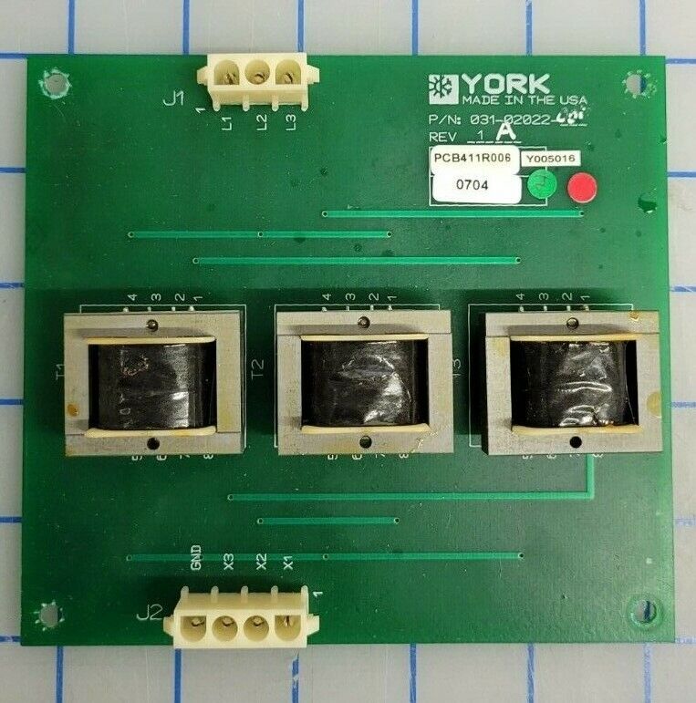 YORK 031-02022-000 REV 1A