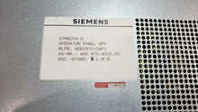Load image into Gallery viewer, SIEMENS SIMADYN D OPERATOR PANEL OP1 6DD1670-OAFO
